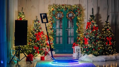 background 360 xmas
